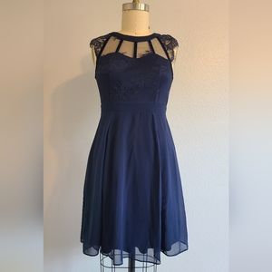 Navy Cocktail Dress